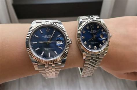 rolex blue ombre|Rolex blue watch sizes.